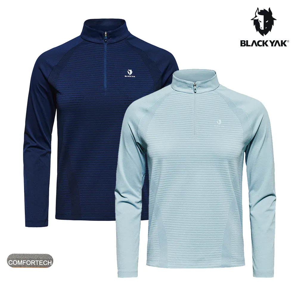 【BLACKYAK】男 COMFORTECH ECO短袖半開襟(水藍/藍綠)-吸濕快乾|BYDB1MC802 歷史價格詳細信息