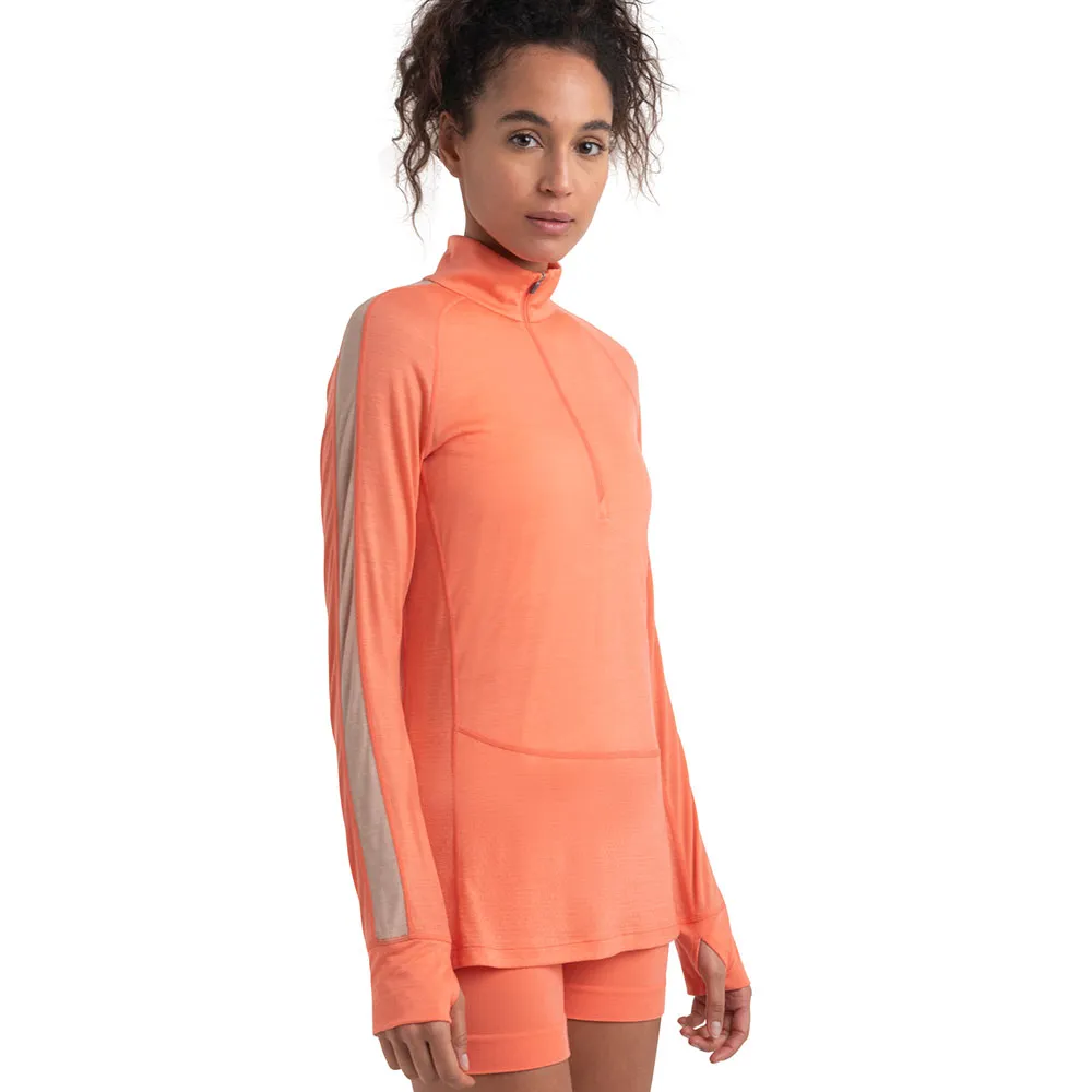 【紐西蘭Icebreaker】女 ZoneKnit&trade; 網眼透氣保暖圓領長袖上衣-BF200 歷史價格詳細信息