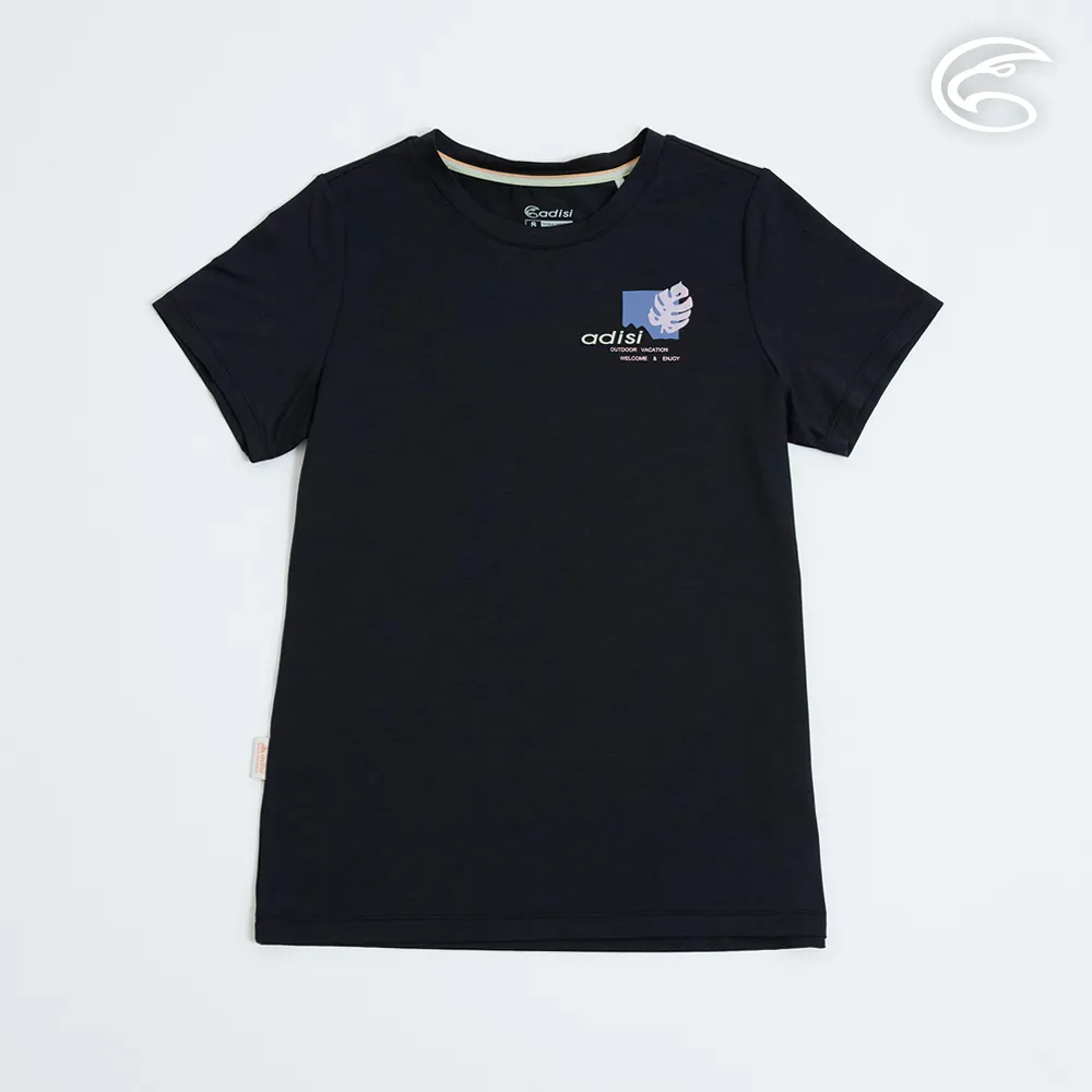 ADISI 女圓領涼感智能纖維速乾短袖圖T AL2311048 (S-2XL) 雙色中灰｜吸濕排汗 快乾 單向導濕 彈性 歷史價格詳細信息