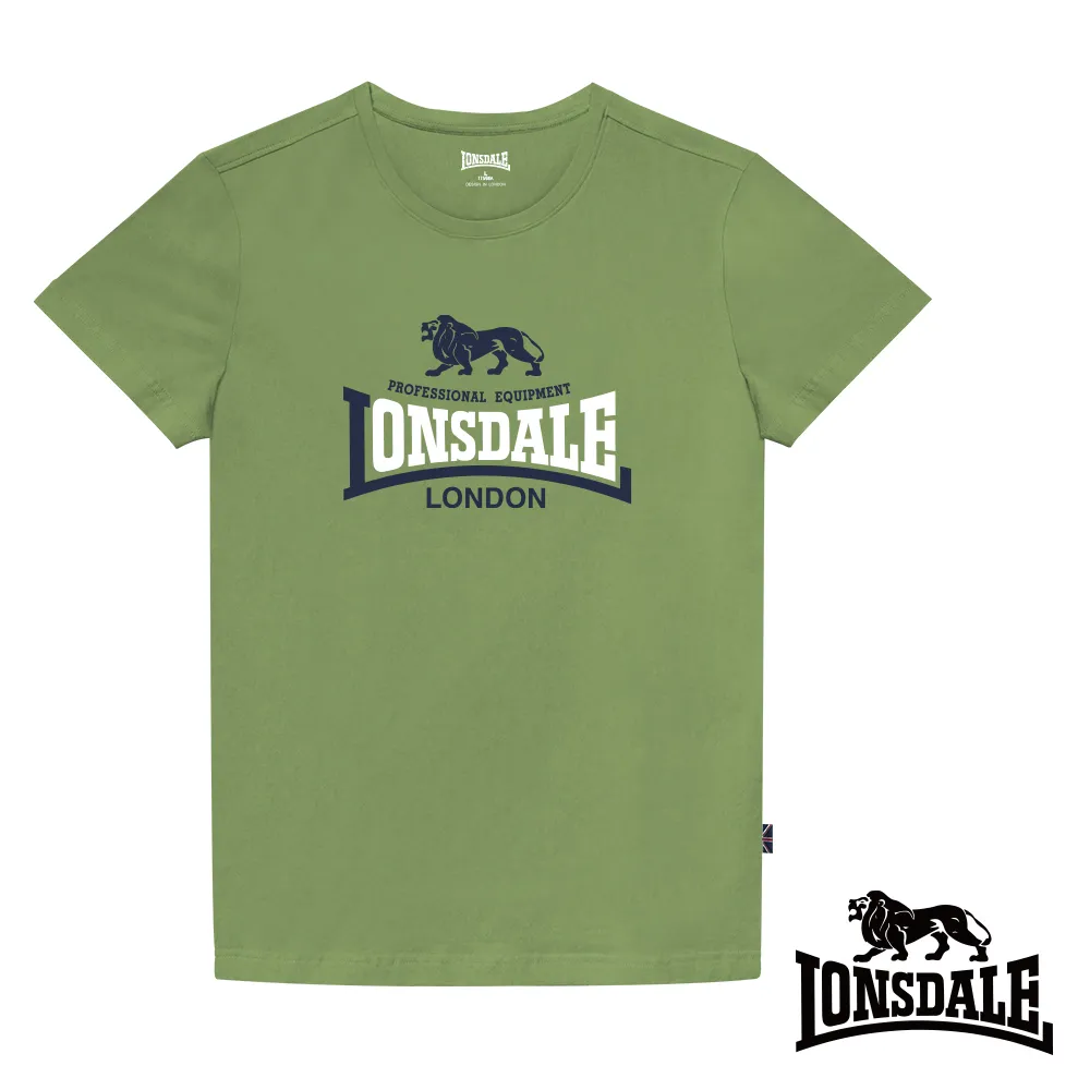 LONSDALE 英國小獅  經典LOGO長袖大學T恤-紅色 LT250015 歷史價格詳細信息