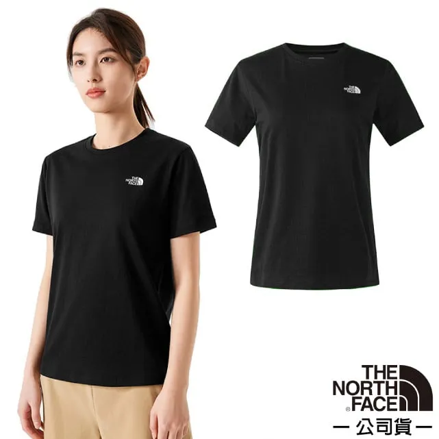 【The North Face】女 FLASHDRY 吸濕透氣排汗短袖圓領T恤.概念性印花圖案/88GZ-JK3 宇宙黑 歷史價格詳細信息