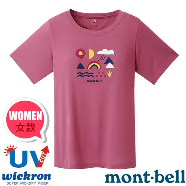 【MONT-BELL】女 Wickron 抗UV吸濕排汗條紋長袖T恤.上衣_1114544 WT/RD 白/紅 歷史價格詳細信息