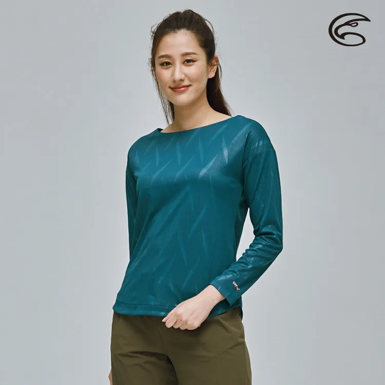 ADISI 女UPF50+防曬長袖一字領排汗衣AL2111100 粉紅玫瑰 / 抗紫外線 彈性 吸濕速乾 防曬上衣 歷史價格詳細信息