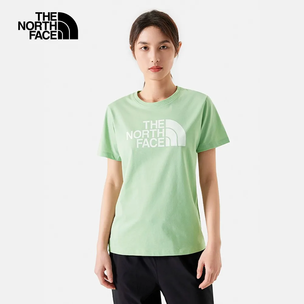 The North Face 女 吸濕排汗休閒短袖T恤 湖水綠-NF0A499OK29 歷史價格詳細信息
