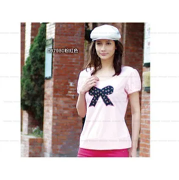 【RATOPS】女 Wincool V領短袖T恤 (肩配)『粉金桔/宇宙藍綠』DB-8871 歷史價格詳細信息