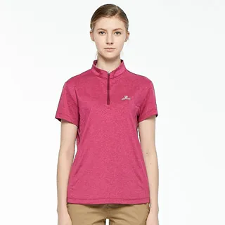 【Wildland 荒野 女 涼感抗UV條紋POLO上衣《蜜粉紅》】0A71601/運動衣/吸濕排汗/短袖/p/悠遊山水 歷史價格詳細信息