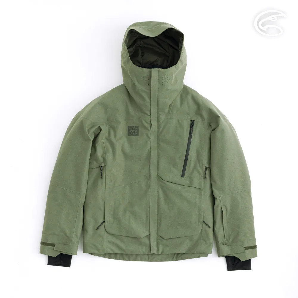 ADISI 男SMAWARM海洋溫控防水透氣外套AJ2221023 (S-3XL) 獵黑/霧灰｜保暖 防水 透濕 歷史價格詳細信息