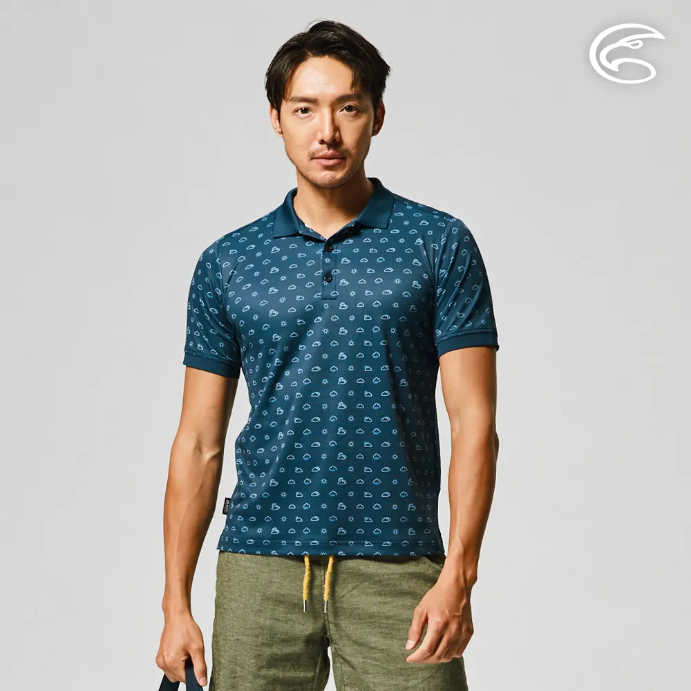 ADISI AL2211041男UPF50+印花防曬抑菌本布領POLO衫 / 灰色 歷史價格詳細信息