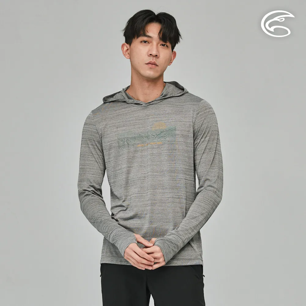 ADISI AL2311114男長袖天絲鋅離子消臭快乾圓領T/海藻綠 歷史價格詳細信息