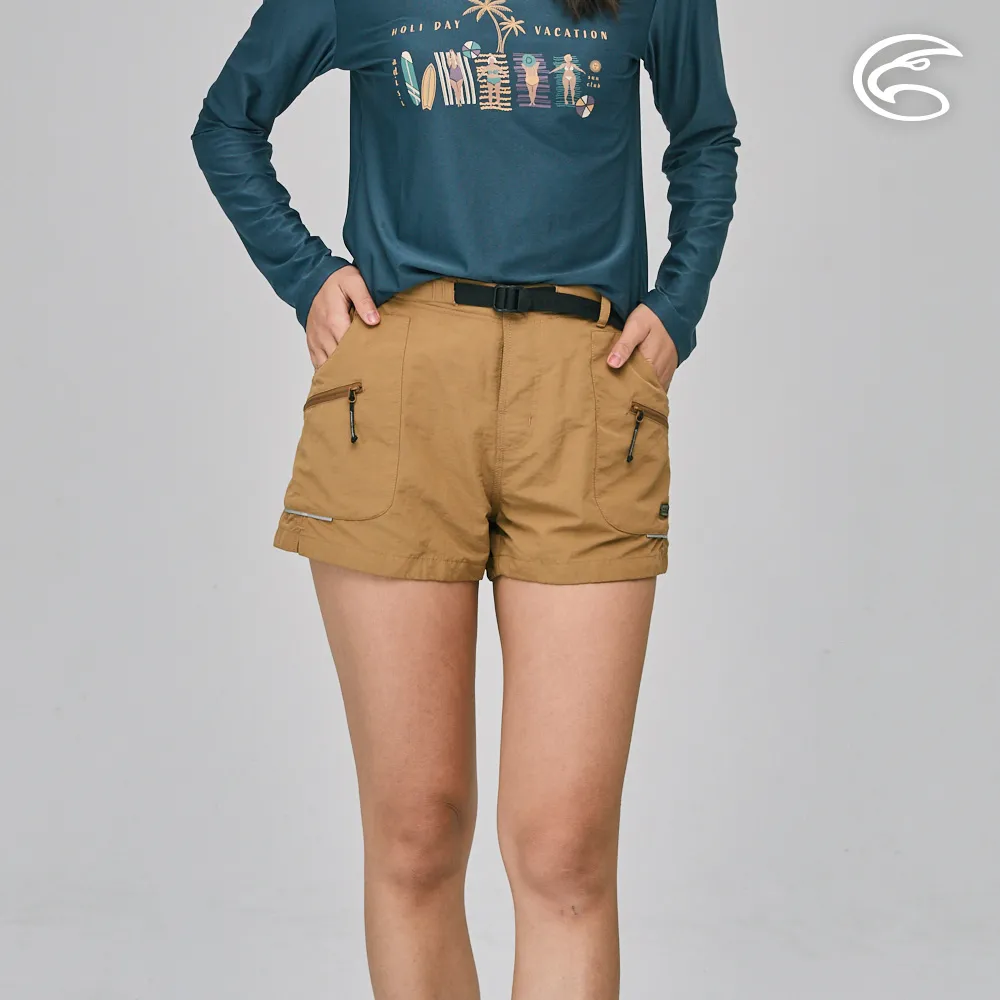 ADISI 女智能纖維速乾登山短褲AP2311106 (S-2XL) 橄綠｜吸濕排汗 快乾 單向導濕 輕薄 透氣 歷史價格詳細信息