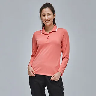 ADISI 女抑菌單向導濕WaterFree長袖POLO衫AL2021046【藤花紫】隔濕紗 吸濕排汗 速乾 抗菌 歷史價格詳細信息