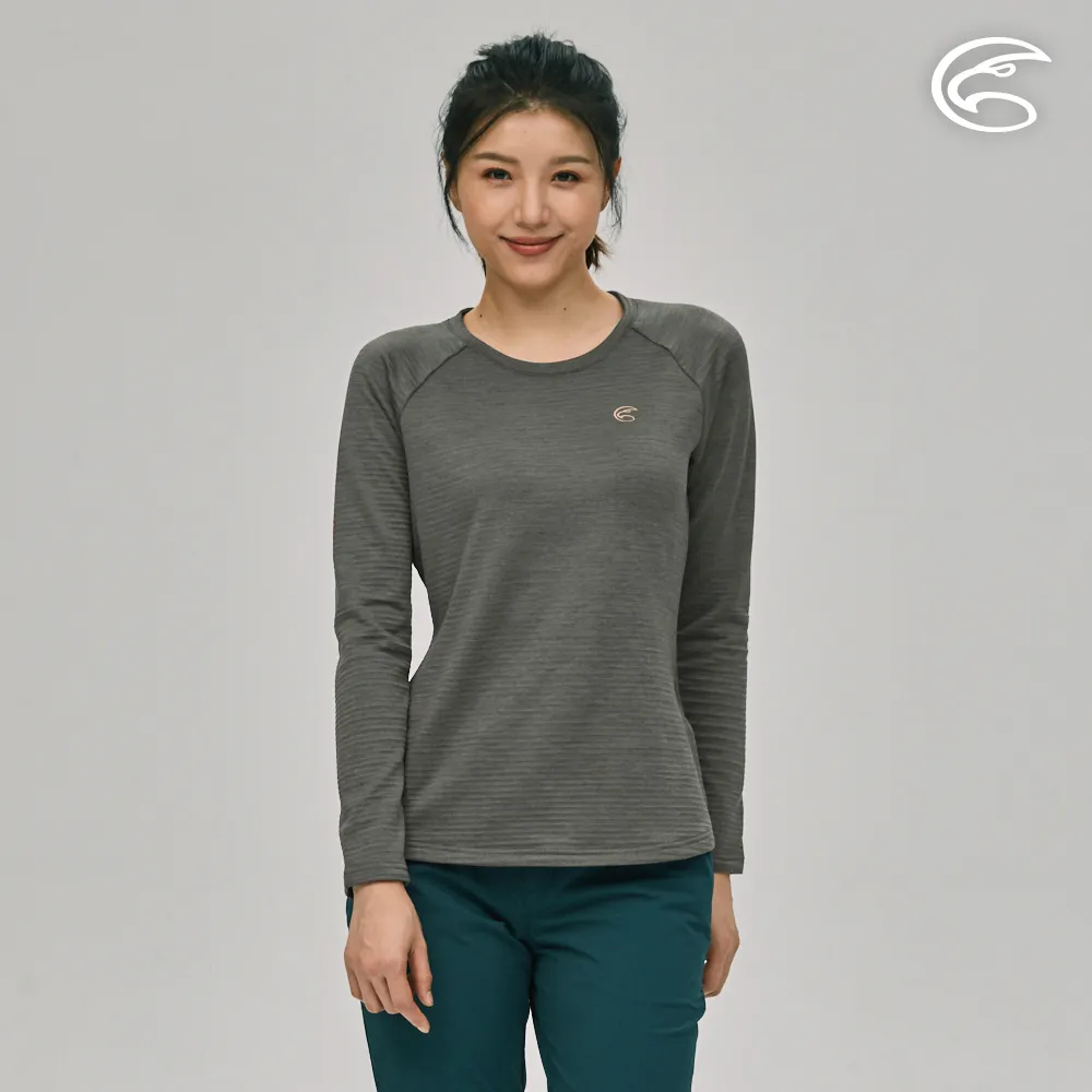 ADISI AL2221069女圓領透氣快乾保暖中層衣 / 泥炭灰 歷史價格詳細信息