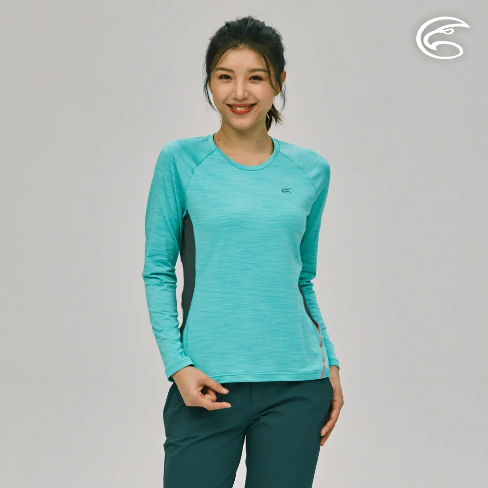 ADISI AL2221069女圓領透氣快乾保暖中層衣 / 泥炭灰 歷史價格詳細信息