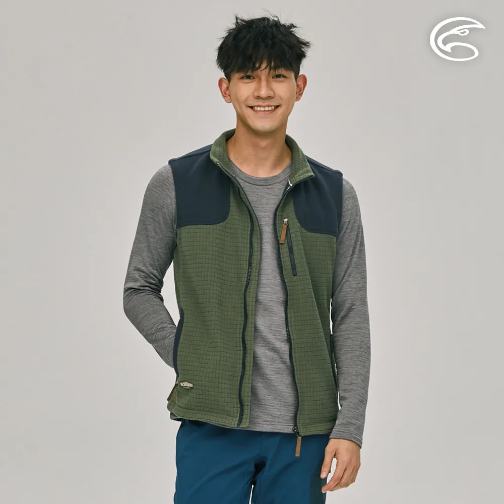 ADISI 男Soft Checker刷毛輕防風保暖背心AV2221036 (M-3XL) 宙黑｜抗靜電 吸濕快乾 歷史價格詳細信息