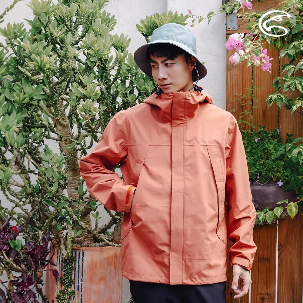 ADISI AJ2391052男輕肌感彈透印花抗風撥水連帽外套/深海波光 歷史價格詳細信息