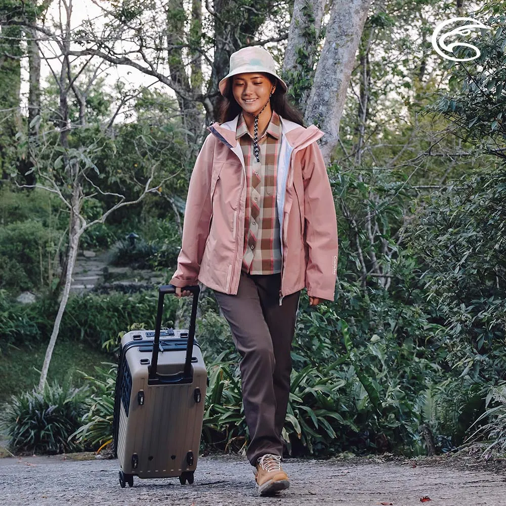 ADISI 女連帽透氣快乾保暖中層衣(手臂口袋) AL2221068 (S-XL) 野牡丹花｜磨毛 刷毛 彈性 排汗速乾 歷史價格詳細信息