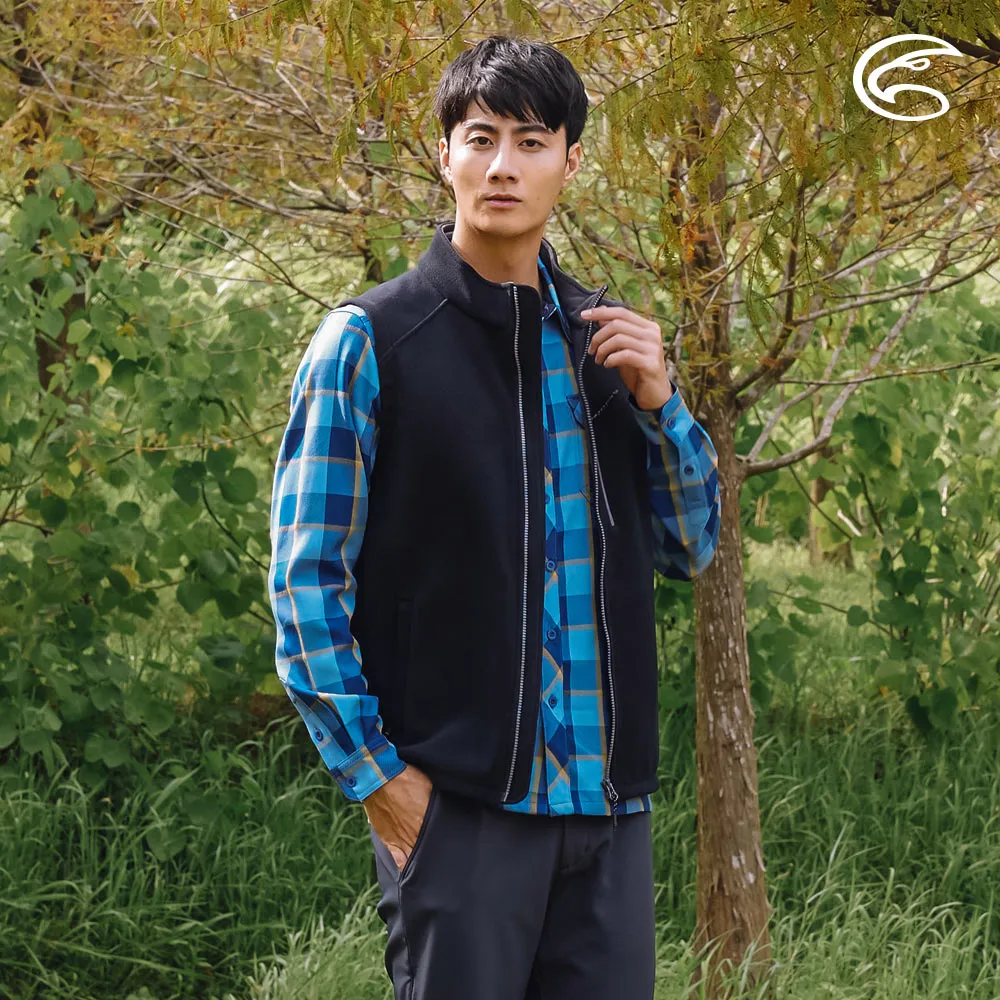 ADISI 男雙層超細纖維抗風保暖外套AJ2321083 (M-2XL) 青黛藍｜刷毛 輕抗風 輕量 彈性 透氣 歷史價格詳細信息