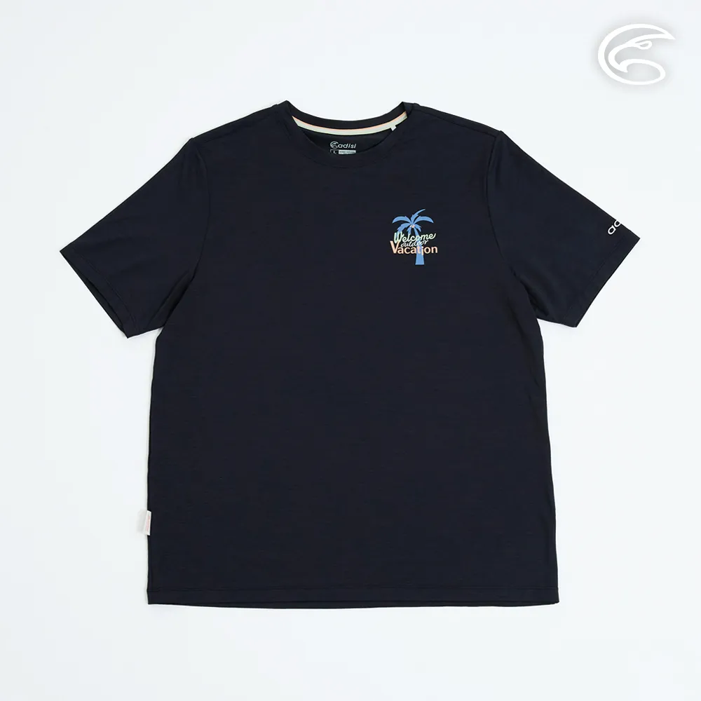 ADISI 男WINCOOL涼感乾爽機能圓T AL2311001 (S-2XL) 牛仔藍｜萊卡 彈性 快乾 防曬 抗UV 歷史價格詳細信息