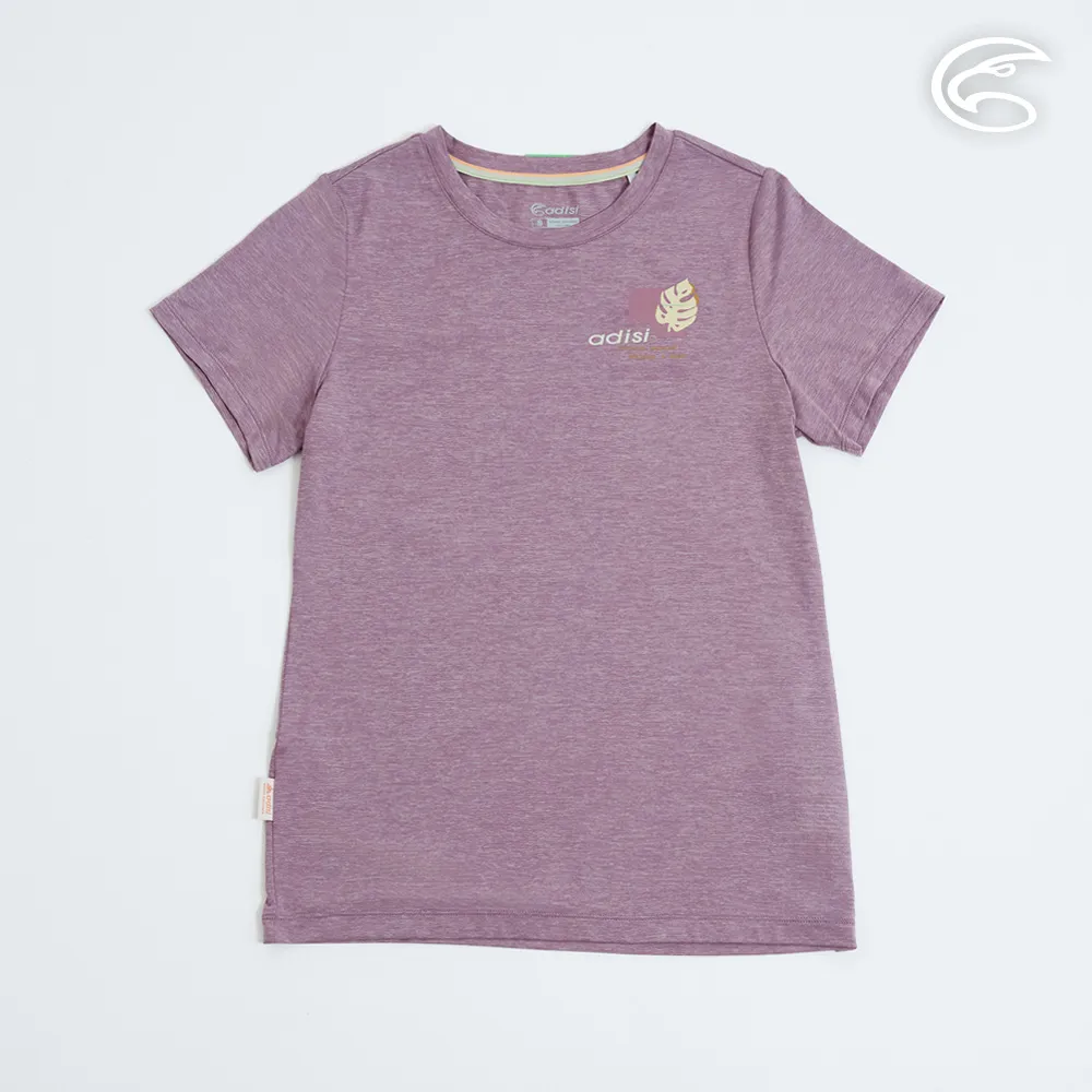 ADISI 女圓領涼感智能纖維速乾短袖圖T AL2311048 (S-2XL) 雙色中灰｜吸濕排汗 快乾 單向導濕 彈性 歷史價格詳細信息