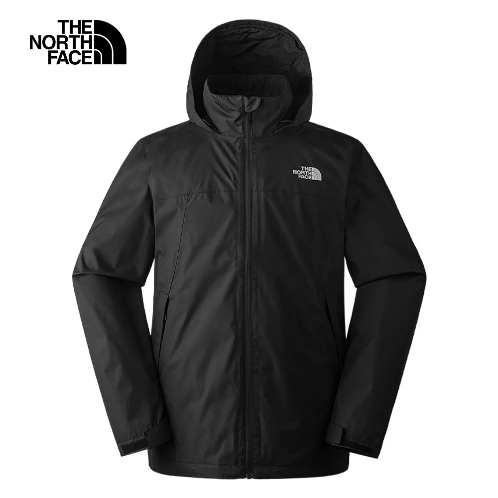 【The North Face】男 防水透氣可調節連帽衝鋒外套-NF0A88FRJK3 歷史價格詳細信息