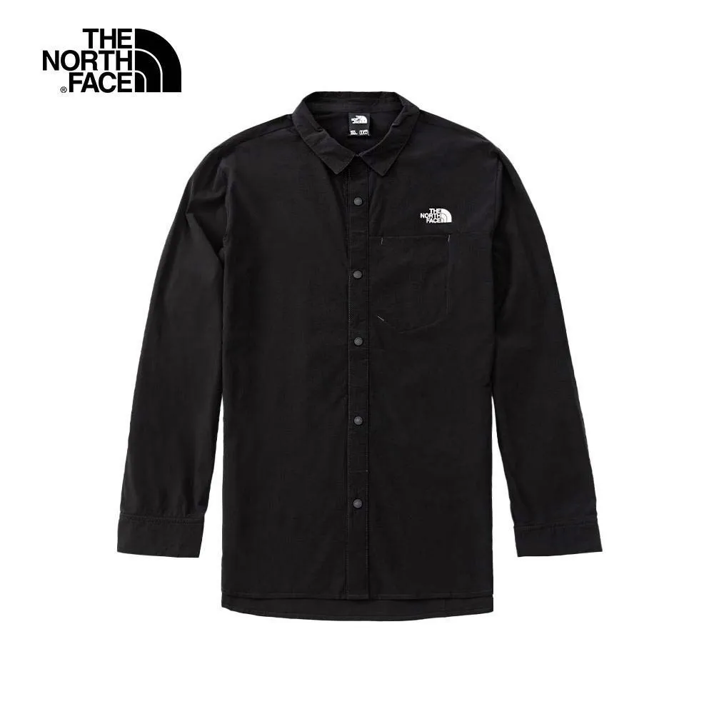 【The North Face 男 長袖襯衫《橘紅》】A3CA-649/休閒/旅遊/上衣/襯衫/悠遊山水 歷史價格詳細信息