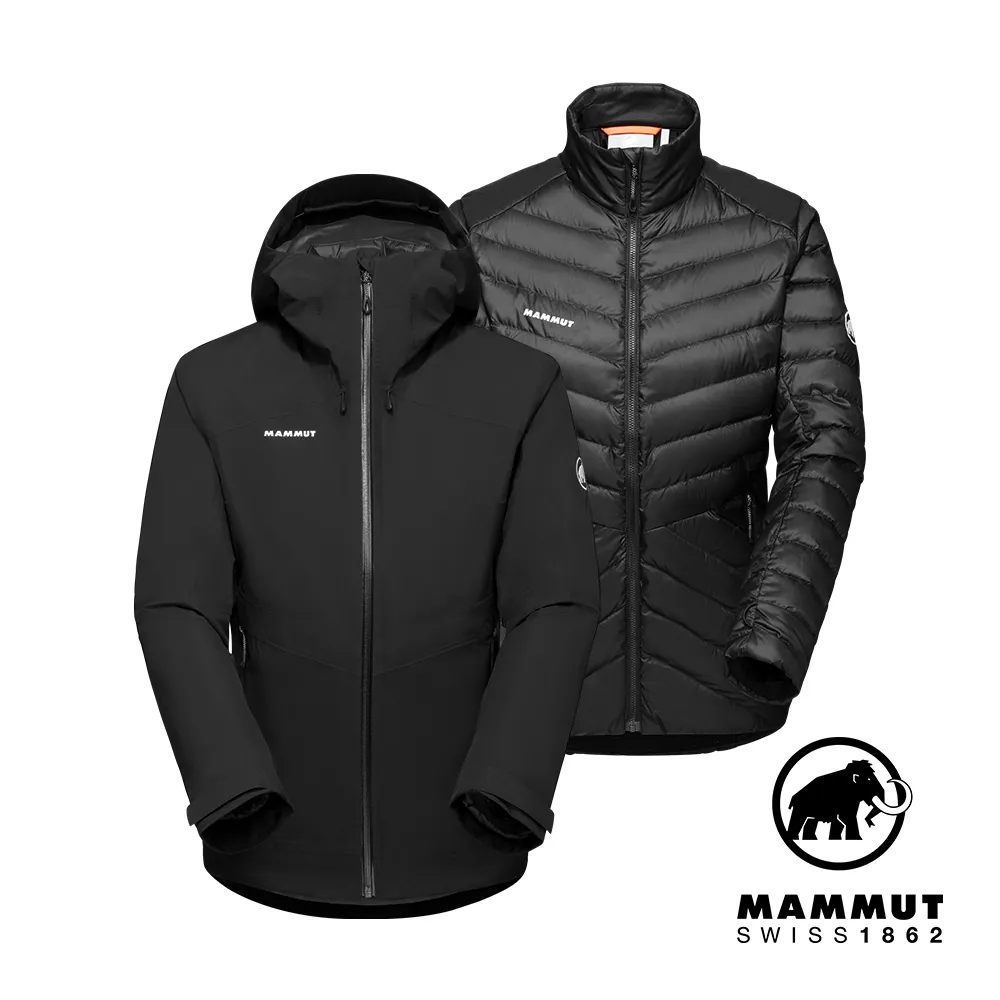 【Mammut 長毛象】Convey 3in1 HS Hooded AF GTX兩件式保暖外套 男款 深沼澤綠 #1010-29151 歷史價格詳細信息
