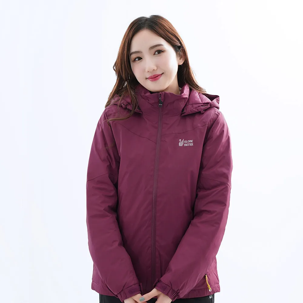 遊遍天下 女款防風透濕保暖無車縫羽絨機能外套22008深紫 歷史價格詳細信息
