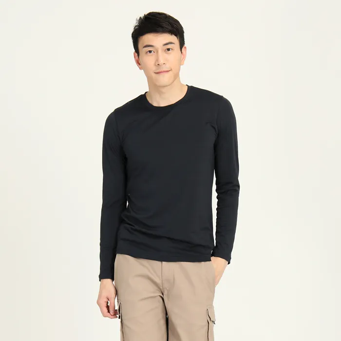 ZMO男THot保暖圓領長袖衫TH667-丈青色 歷史價格詳細信息