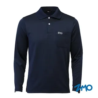 ZMO 男長袖POLO排汗衫_口袋AP649-深鐵灰 歷史價格詳細信息