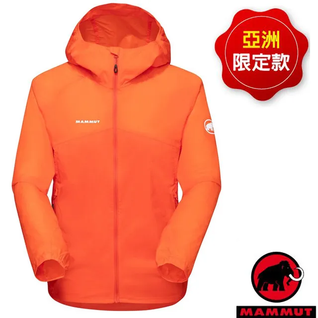 【MAMMUT 長毛象】女 Convey WB Hooded AF 輕量防風透氣連帽外套/1012-00540-00697 鉑金灰 歷史價格詳細信息