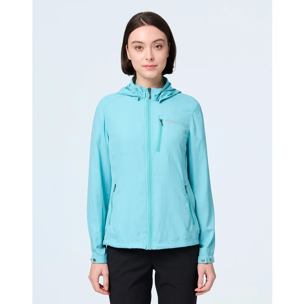 【荒野 WildLand】女 彈性透氣抗UV輕薄外套.運動機能連帽夾克/抗UV-CUT30+/0B21909-175 秀姑藍山 歷史價格詳細信息