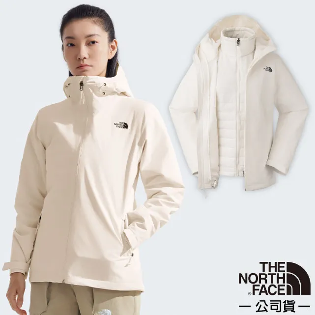 【The North Face 女 二件式防風透氣羽絨外套《紫紅/黑》】4NAI/保暖連帽外套/防潑水/休閒外/悠遊山水 歷史價格詳細信息