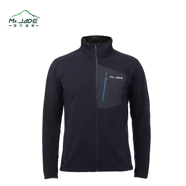 Mt.JADE 男款 i-Cosey Pluto吸排半開襟上衣 休閒穿搭/輕量機能- 經典黑 歷史價格詳細信息