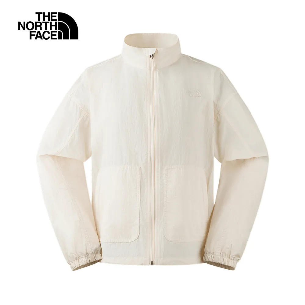 【The North Face 女 防風防曬外套《淺粉》】49B4/薄外套/連帽外套/防曬外套 歷史價格詳細信息