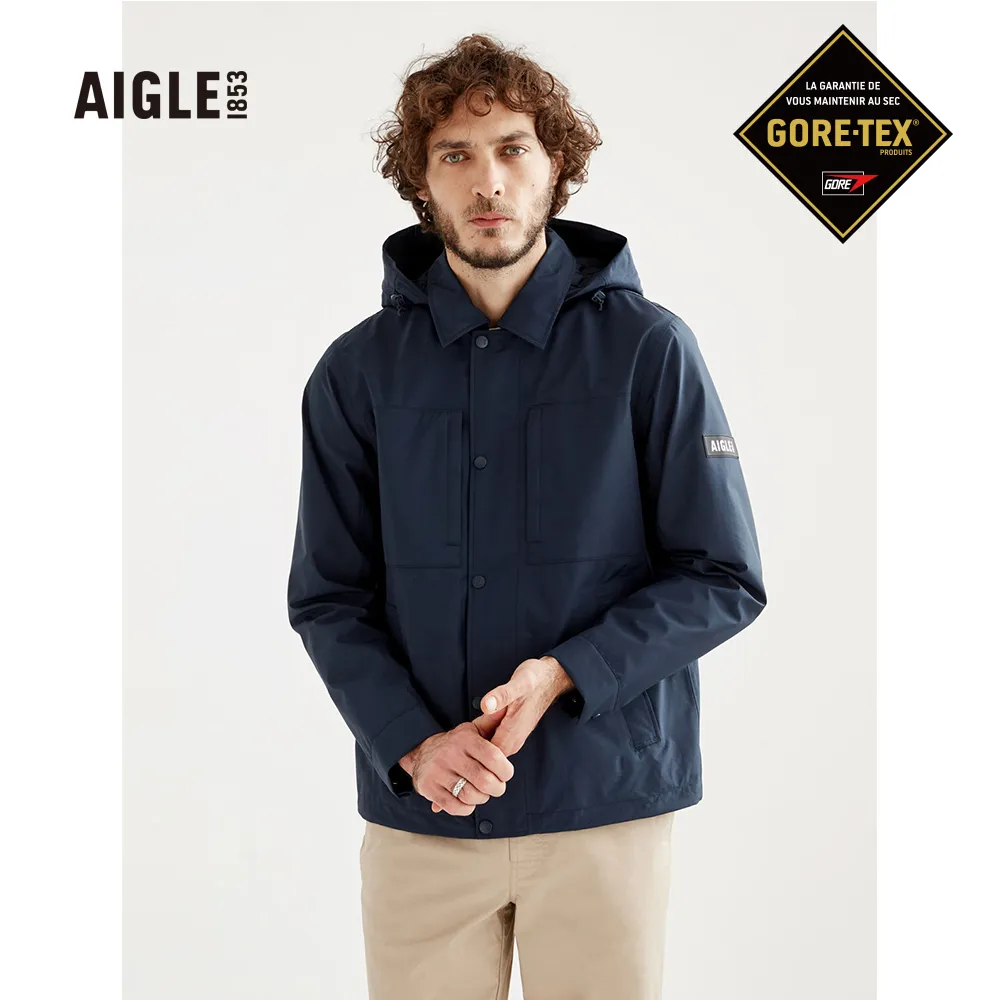 AIGLE 男 防水透氣外套(AG-FAA57A080)-軍綠 歷史價格詳細信息