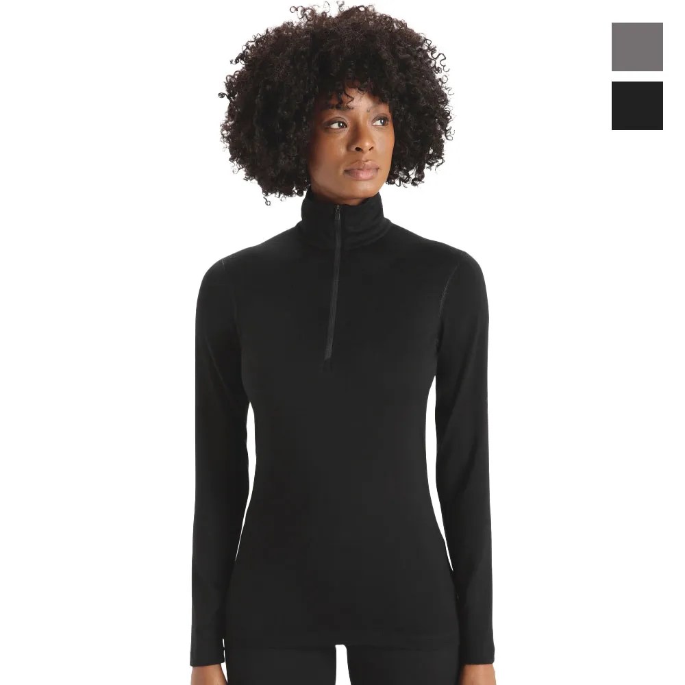 【紐西蘭Icebreaker】女 Oasis 半開襟長袖上衣-BF200-季風灰#登山健行 #美麗諾羊毛 歷史價格詳細信息