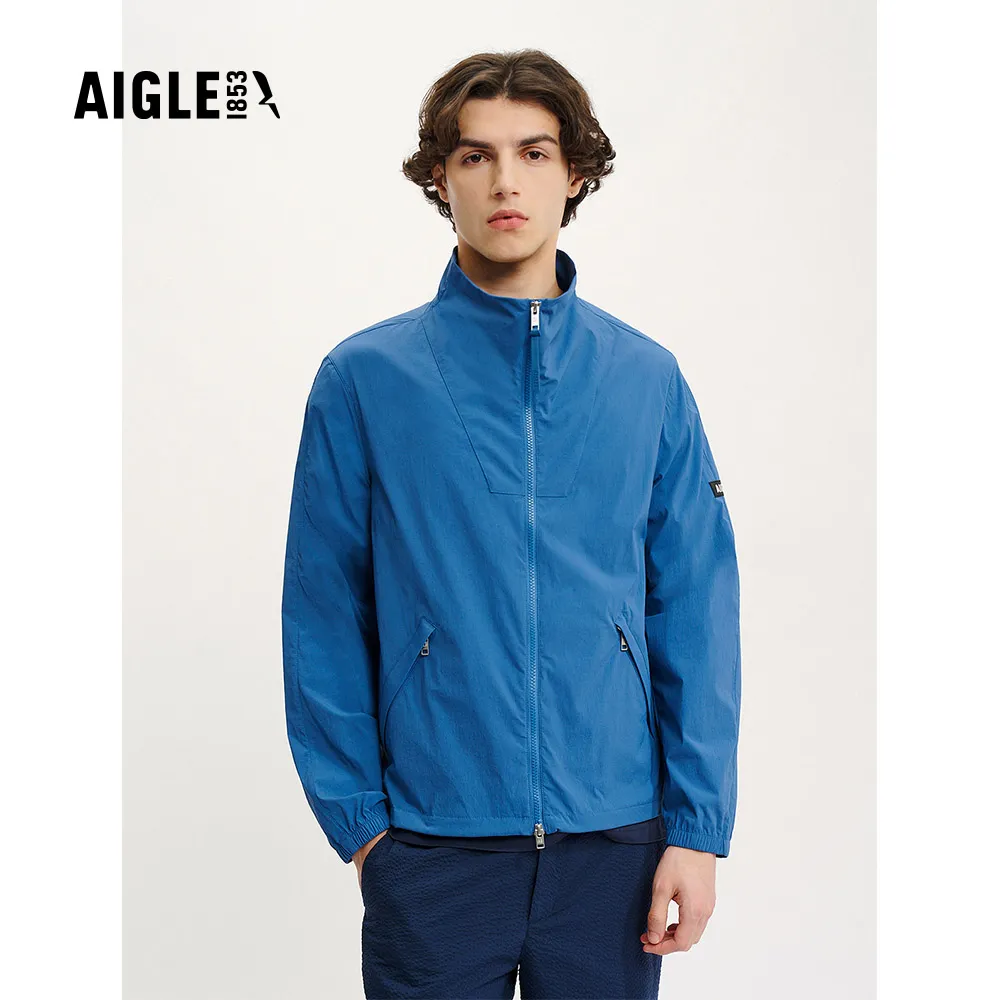 【AIGLE】男 防潑超輕量外套(AG-3P142A081 印花綠) 歷史價格詳細信息