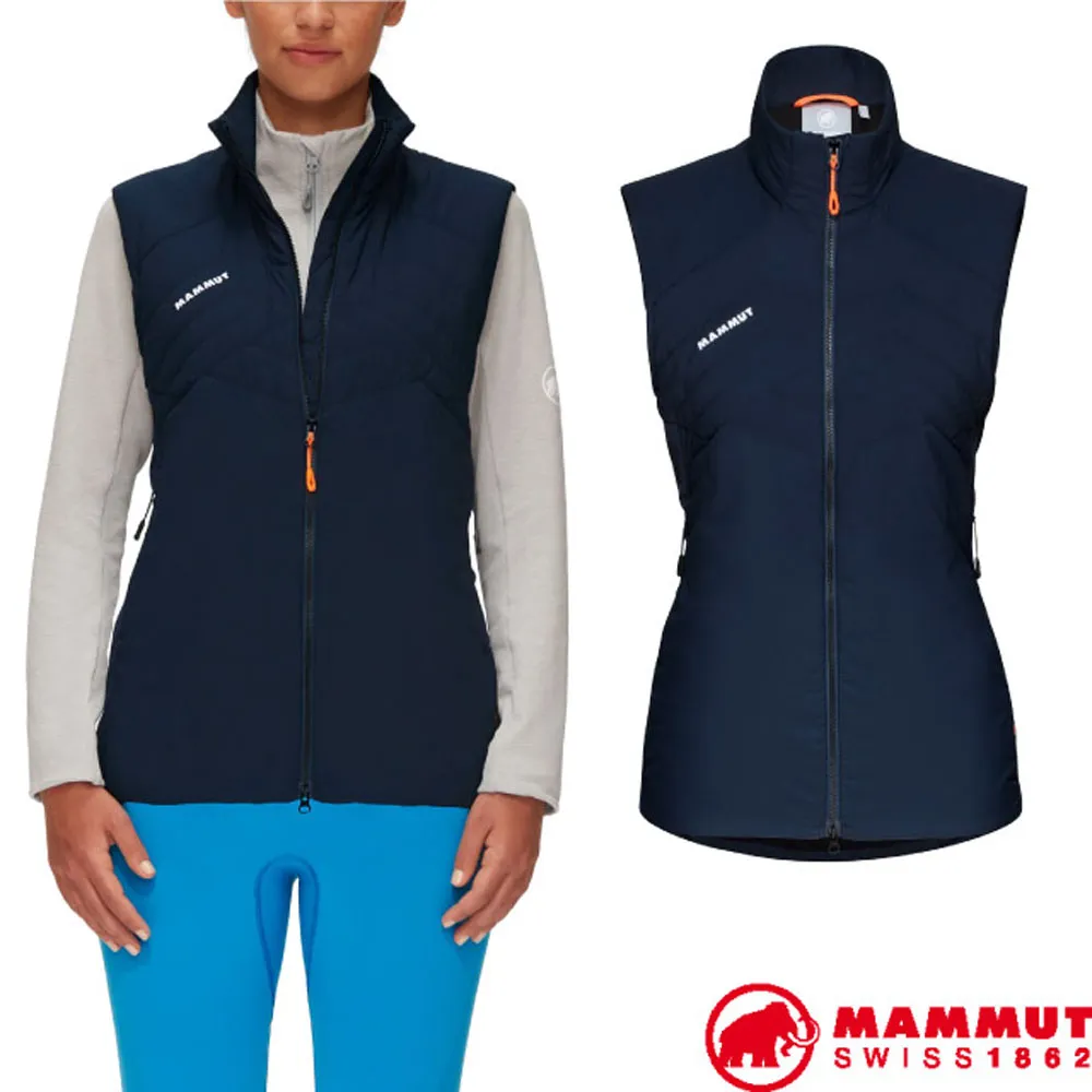 【MAMMUT 長毛象】女 Rime Light IN Flex Vest彈性防風保暖可壓縮背心/1013-02180-5118 海洋藍 歷史價格詳細信息