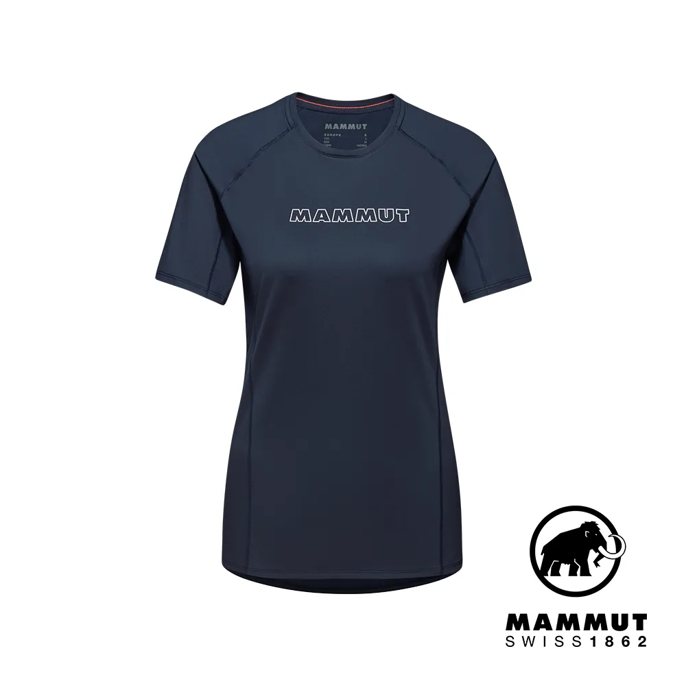【MAMMUT 長毛象】女 Selun FL T-Shirt Logo 機能防曬短袖T恤.圓領吸/1017-05060-3770 石英粉 歷史價格詳細信息