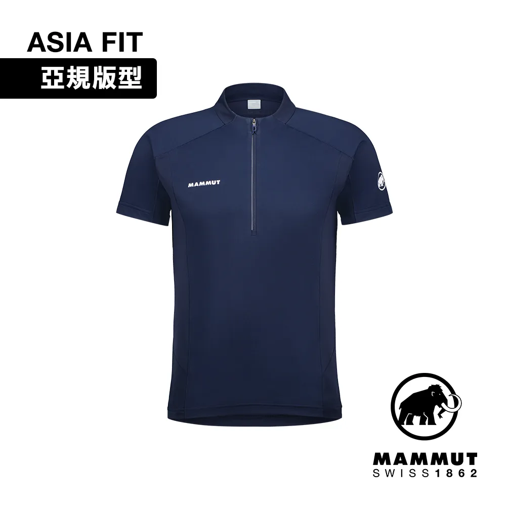 【Mammut 長毛象】Aenergy FL Half Zip T-Shirt AF Men 抗菌半拉鍊短袖排汗衣 海洋藍 男款 #1017-04920 歷史價格詳細信息