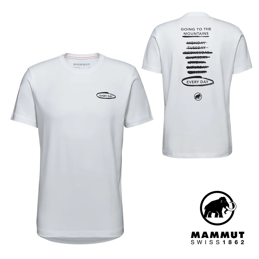 【Mammut 長毛象】Mammut Core T-Shirt Every Day 機能短袖T恤 白色 男款 #1017-04022 歷史價格詳細信息
