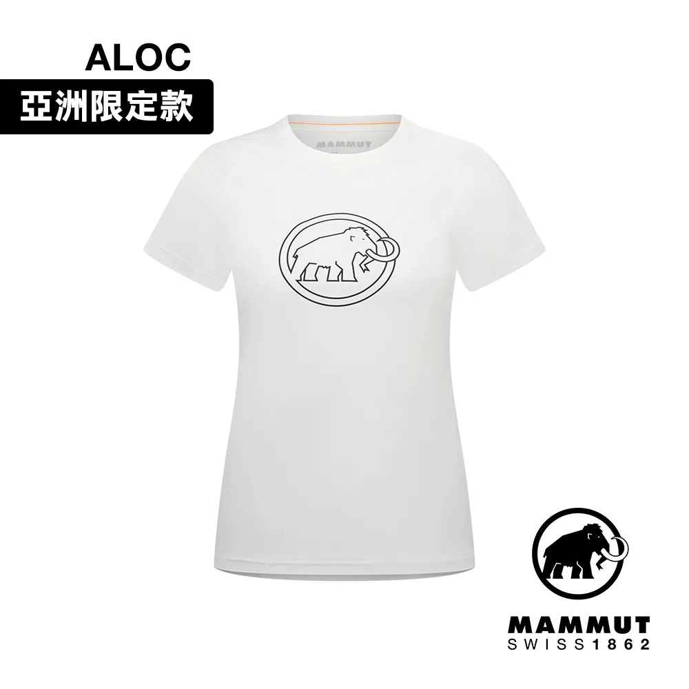 【長毛象】女款 QD Logo Print AF 吸濕快乾彈性圓領短袖排汗衣_1017-02021-3666 日落紅 PRT3 歷史價格詳細信息
