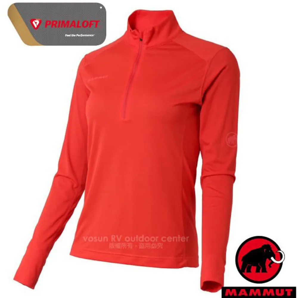 【Mammut 】Performance Thermal Zip LS AF 立領拉鍊長袖排汗衣 男款 火熱紅 #1016-00091 歷史價格詳細信息