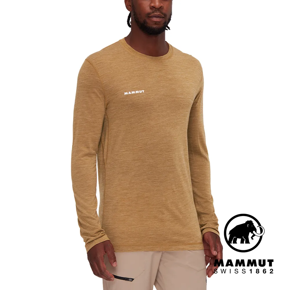 【MAMMUT 長毛象】男 Tree Wool AF 美麗諾羊毛輕量保暖長袖圓領T恤/1016-01720-0001 黑 歷史價格詳細信息