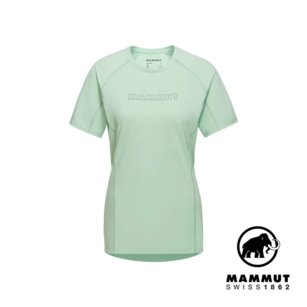 【MAMMUT 長毛象】女 Selun FL T-Shirt Logo 機能防曬短袖T恤.圓領吸/1017-05060-3770 石英粉 歷史價格詳細信息
