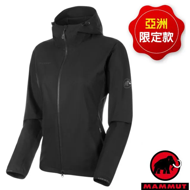 【MAMMUT 長毛象】女GRANITE SO Hooded Jacket AF 防潑水軟殼連帽外套/1011-00332-00697 鉑金灰 歷史價格詳細信息