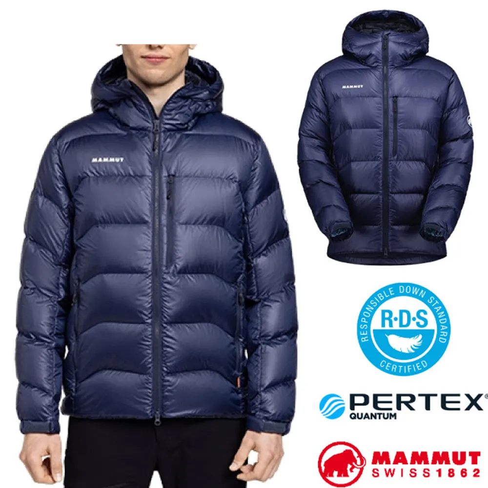 【Mammut 長毛象】Gravity IN Hooded Jkt AF Grain 防潑水羽絨外套 黑/白 男款 #1013-03260 歷史價格詳細信息