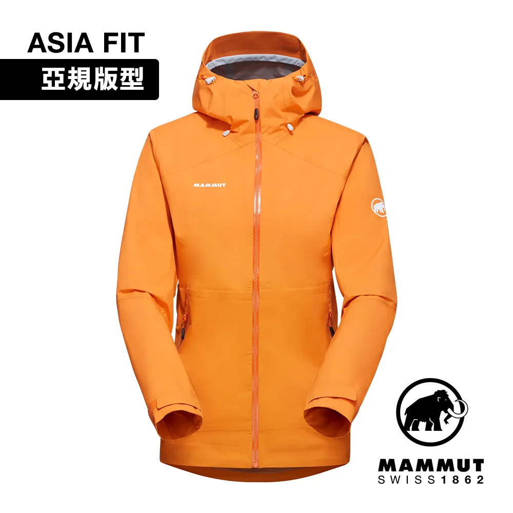 【Mammut 長毛象】Convey Tour HS Hooded AF GTX防水連帽外套 柑桔橘 男款 #1010-28451 歷史價格詳細信息