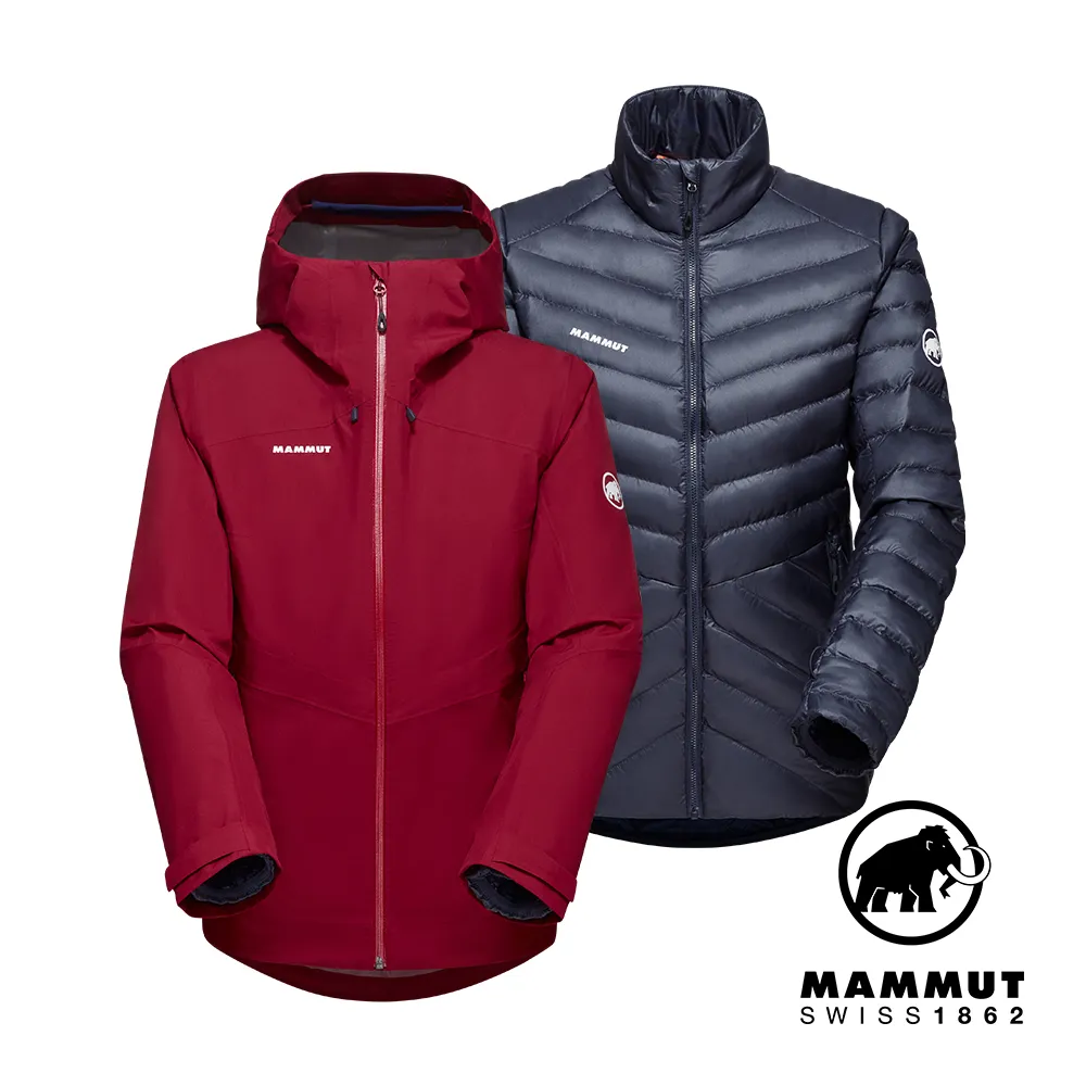 【Mammut 長毛象】Convey 3in1 HS Hooded AF GTX兩件式保暖外套 男款 深沼澤綠 #1010-29151 歷史價格詳細信息