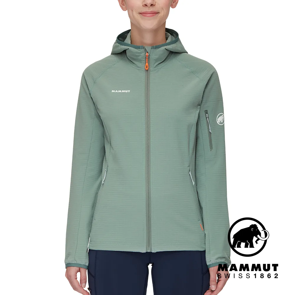 【MAMMUT 長毛象】Madris女刷毛連帽軟殼外套『玉石綠』1014-03851 歷史價格詳細信息